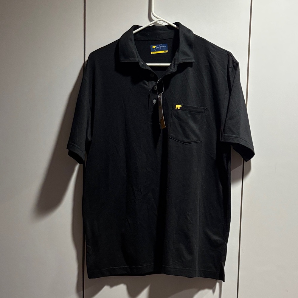 Men's Classic Black Polo Shirt